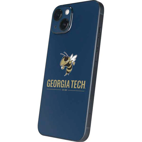 Georgia Institute of Technology Est 1885 Navy iPhone Skins